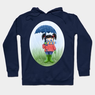 LITTLE GIRL WITH UMBRELLA Hoodie